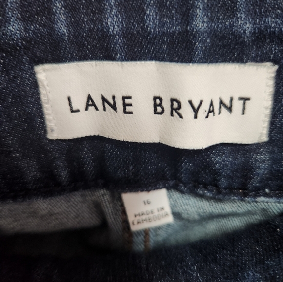 Lane Bryant Women's Boot Cut Jeans - Dark Blue - Picture 3 of 3
